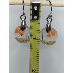 Goldfish Earrings 7/16"
