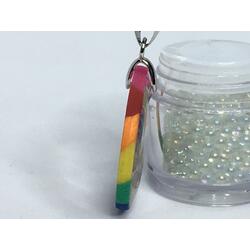 Rainbow Goldfish Necklace Pendant