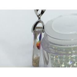 Rainbow Goldfish Necklace Pendant