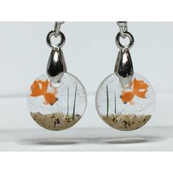 Goldfish Earrings 7/16"