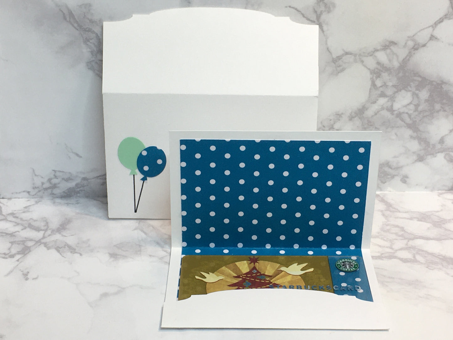 Happy Birthday Gift Card Holder with cupcake