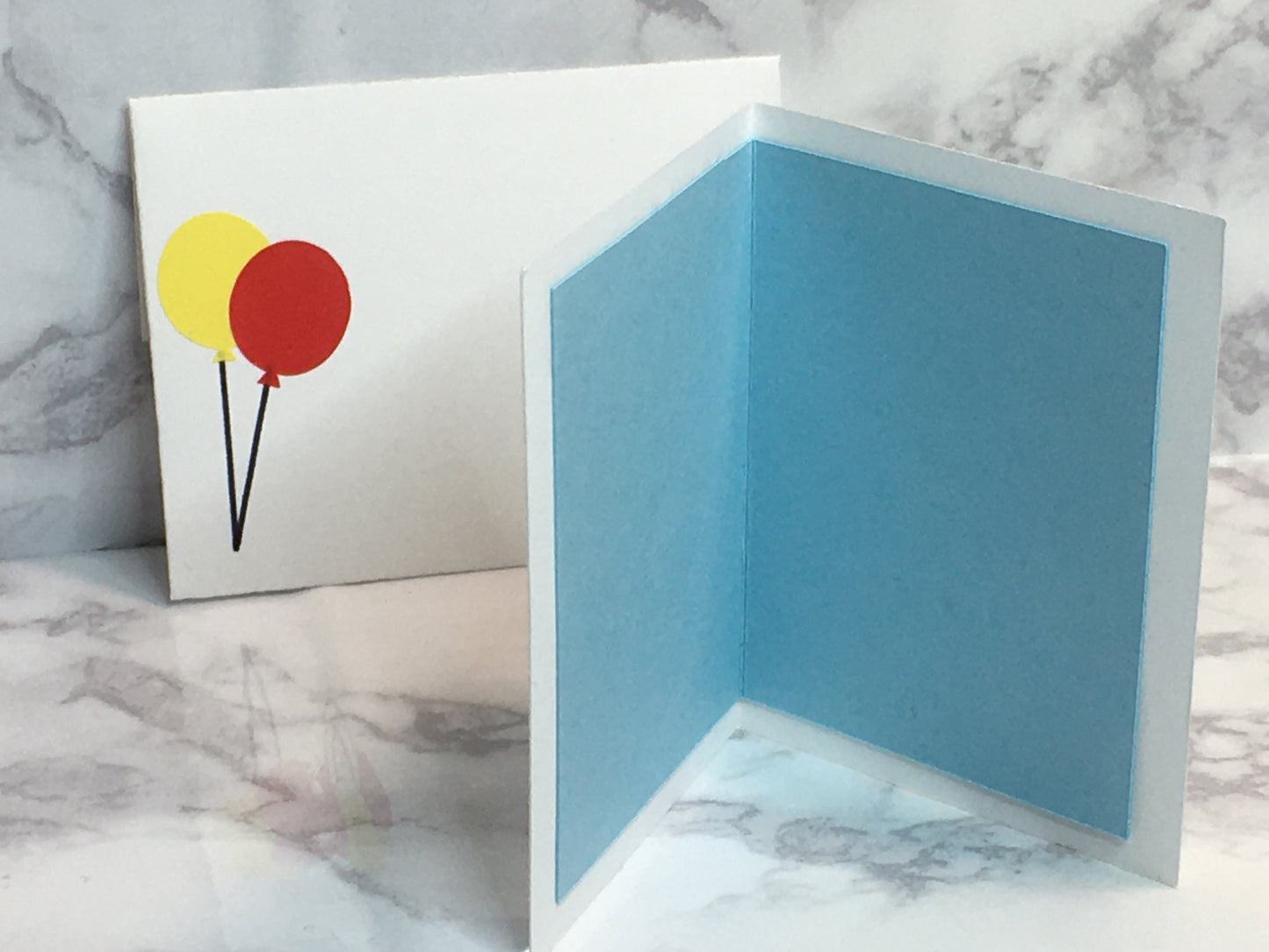 Mini Birthday Card with cupcake blank inside