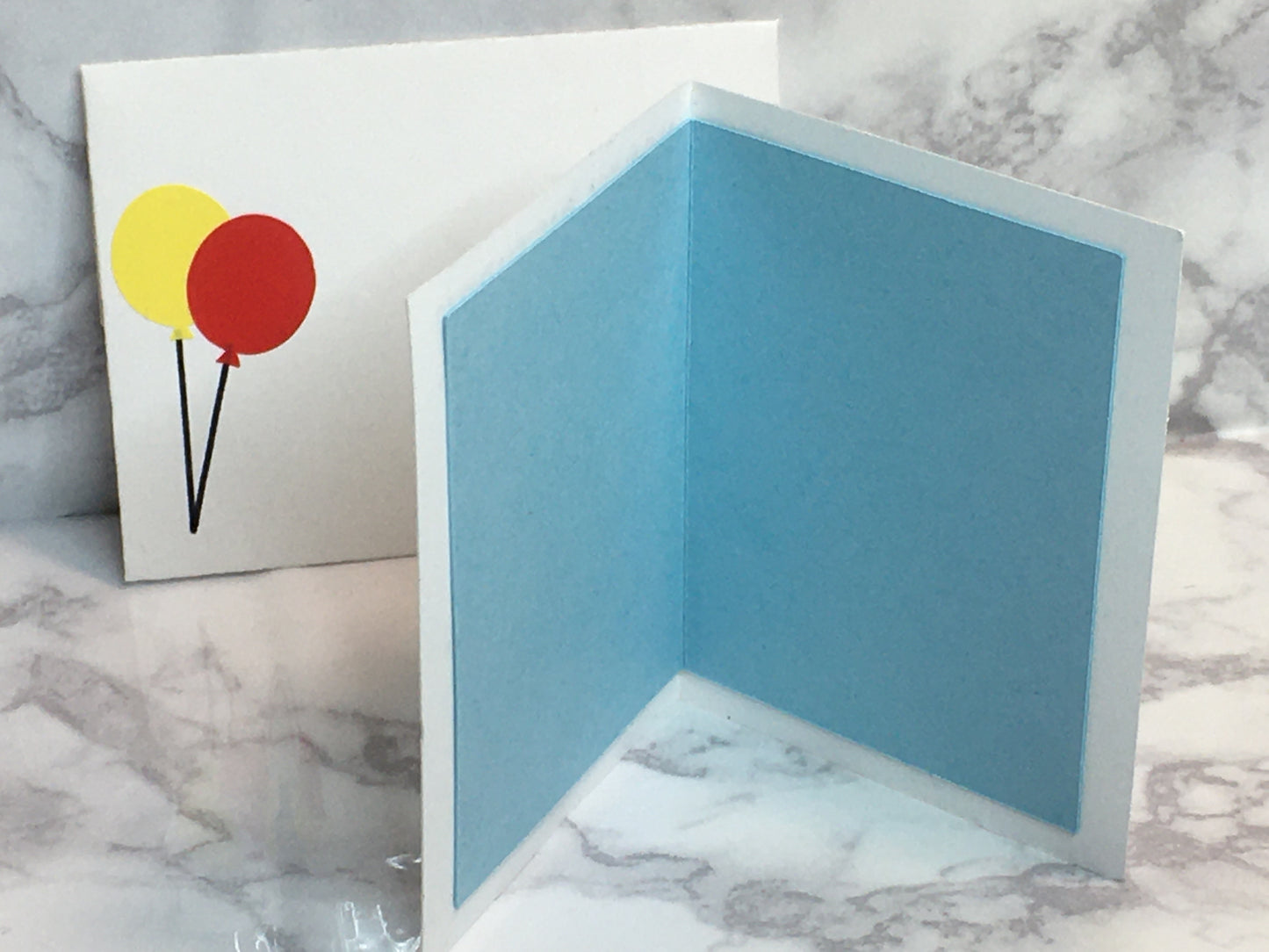 Mini Birthday Card with cupcake blank inside