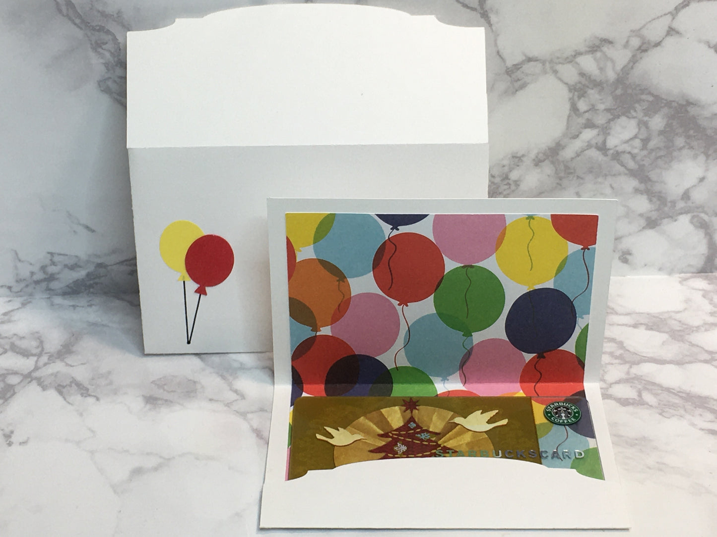 Happy Birthday Gift Card Holder with cupcake