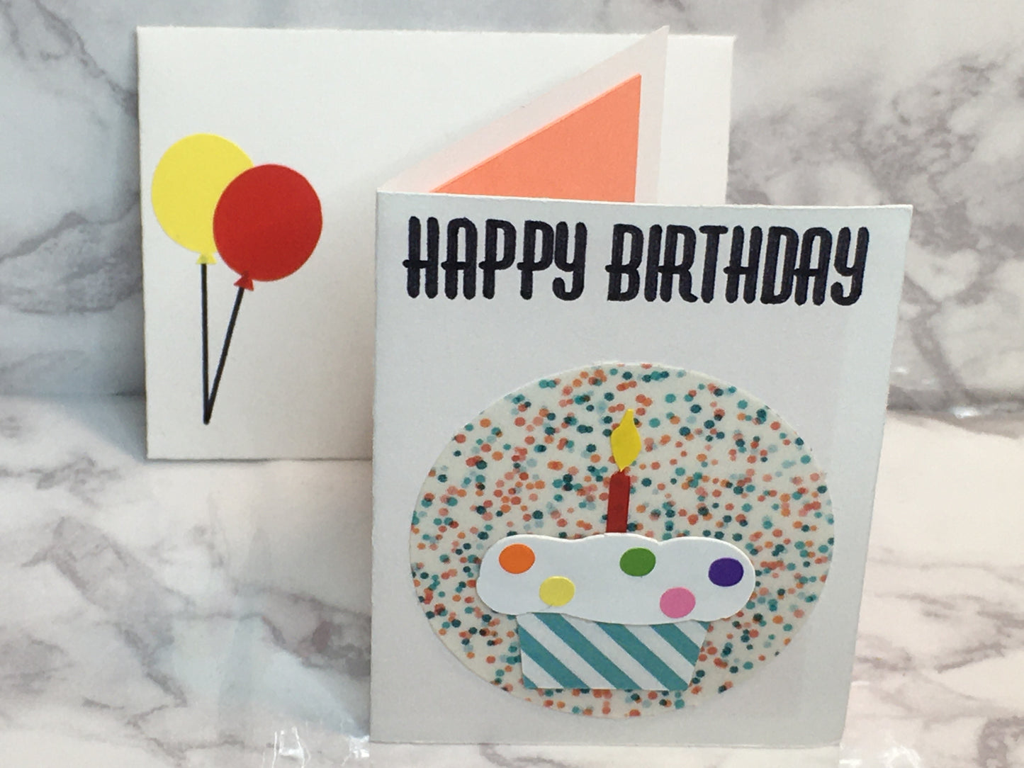 Mini Birthday Card with cupcake