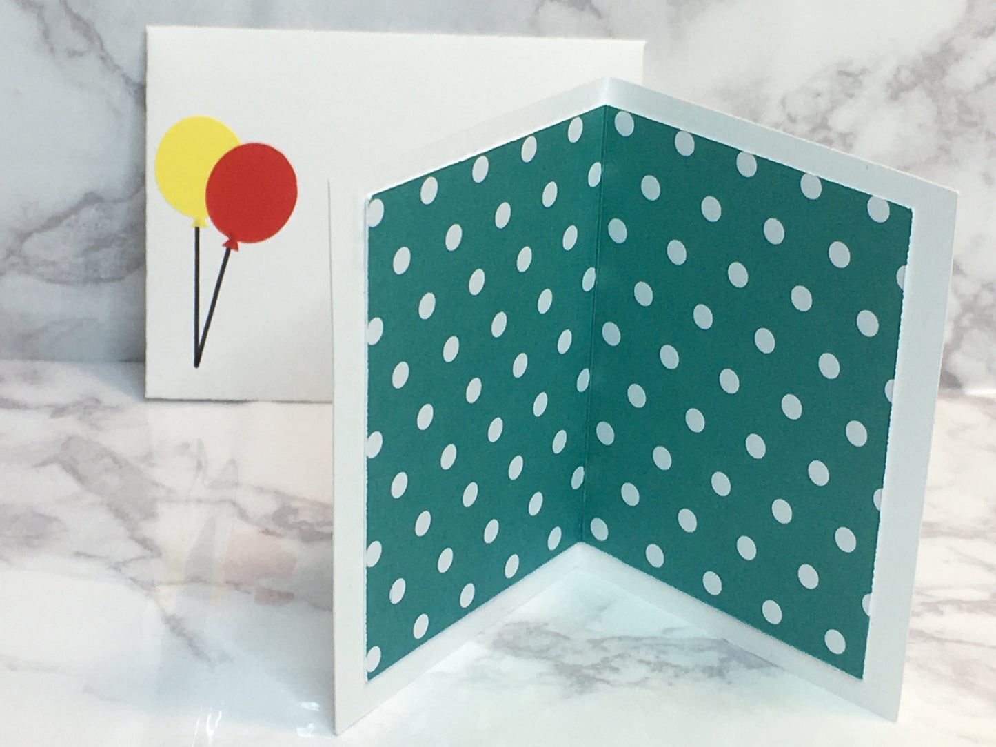 Mini Birthday Card with cupcake blank inside