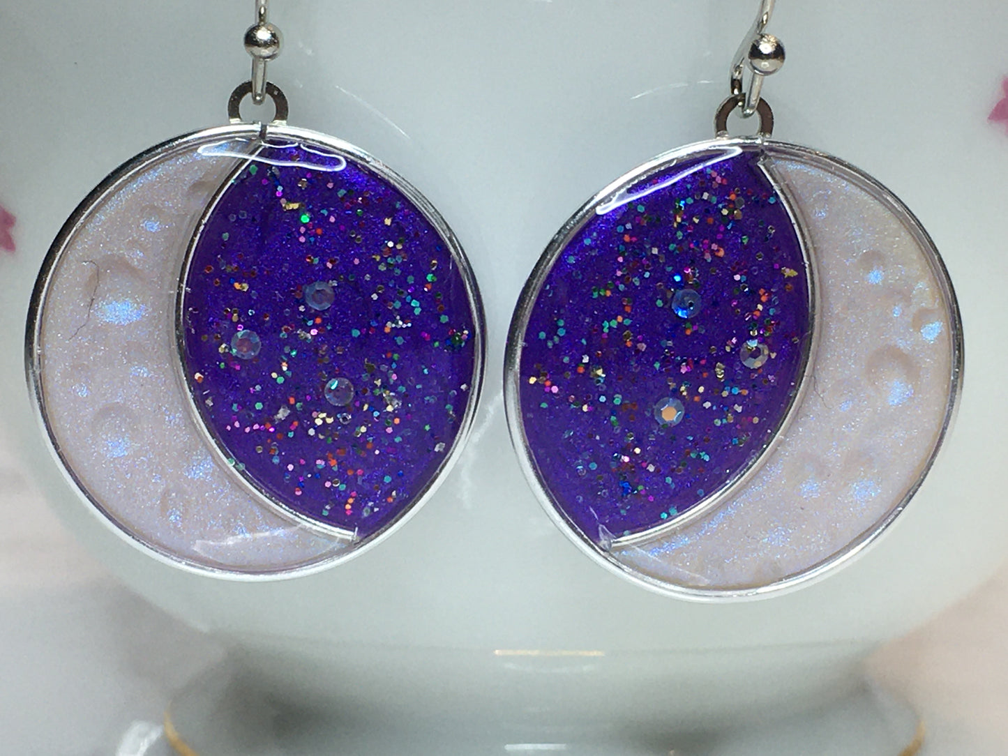 Crescent moon earrings