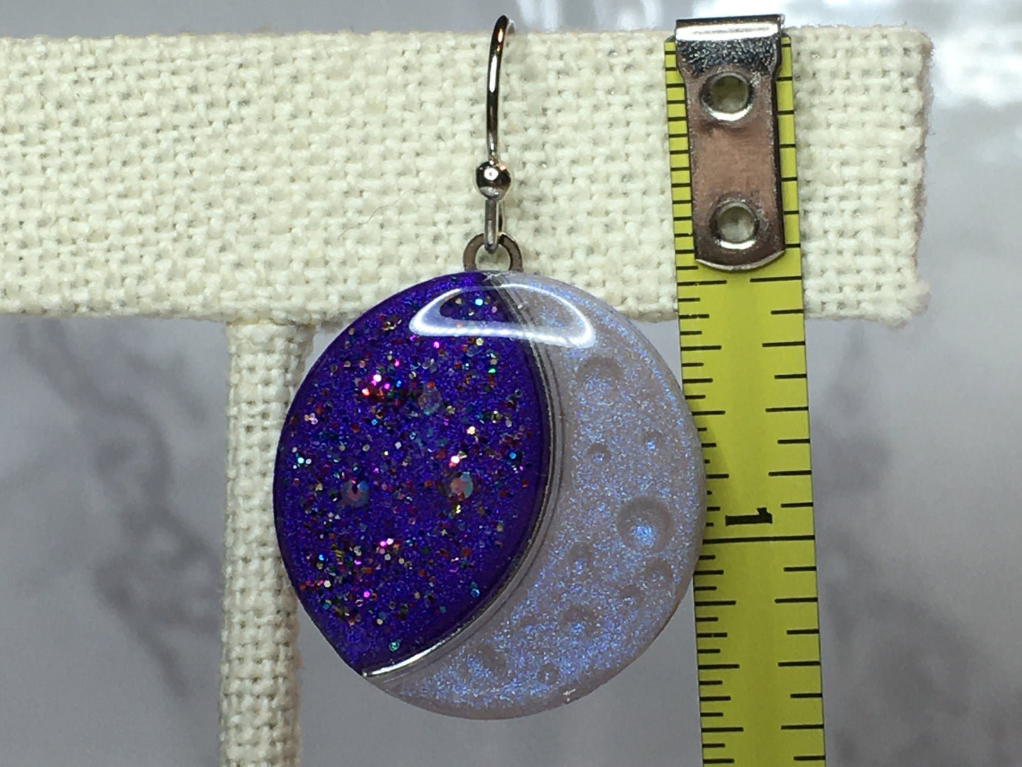 Crescent moon earrings