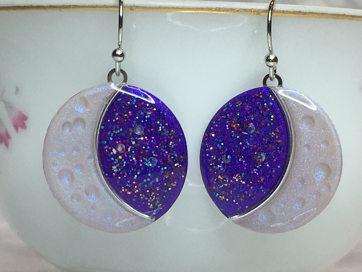 Crescent moon earrings