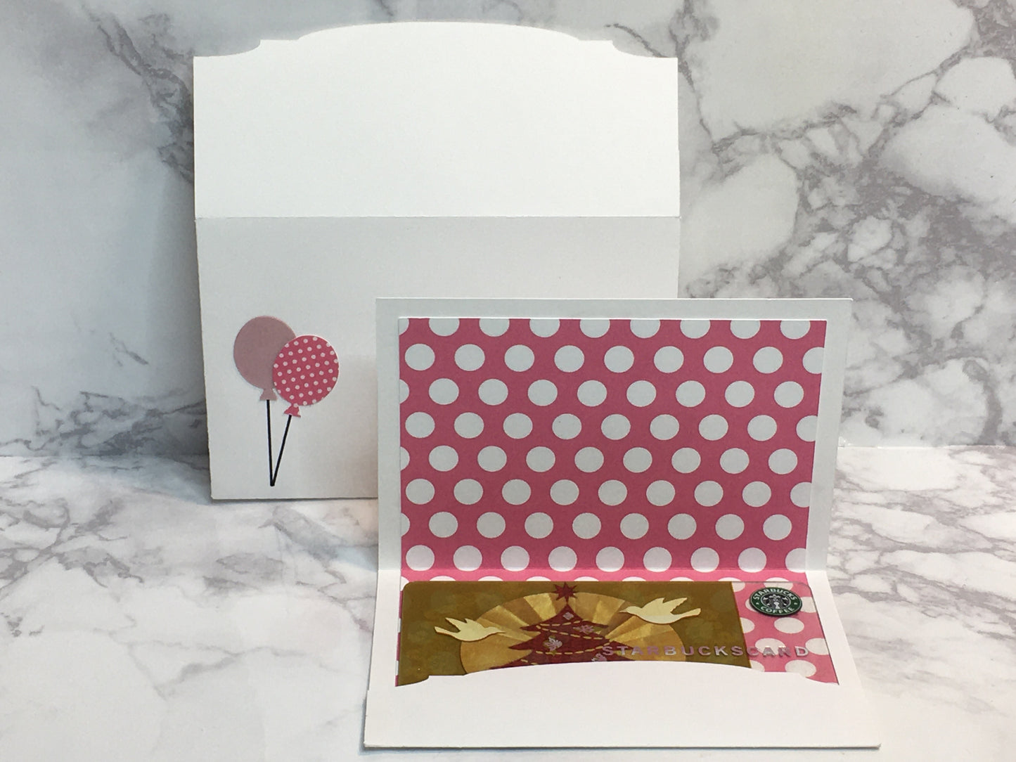 Happy Birthday Gift Card Holder with cupcake