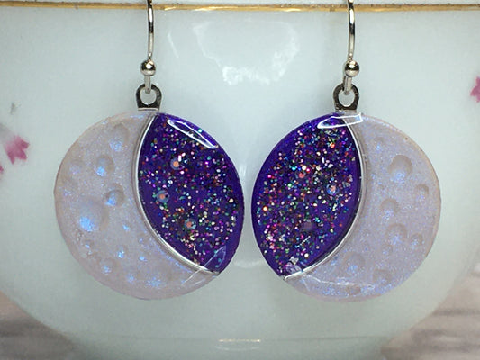 Crescent moon earrings