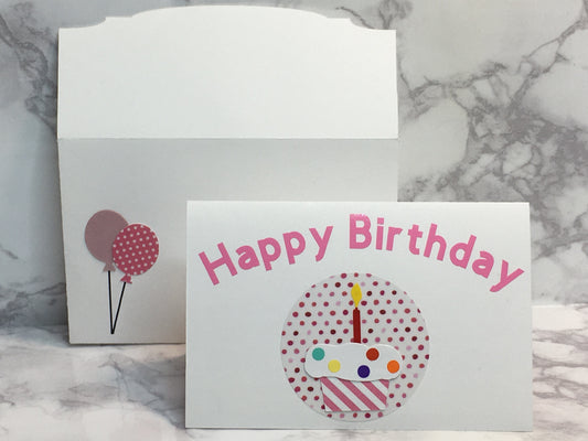 Gift Card Holder for birthday