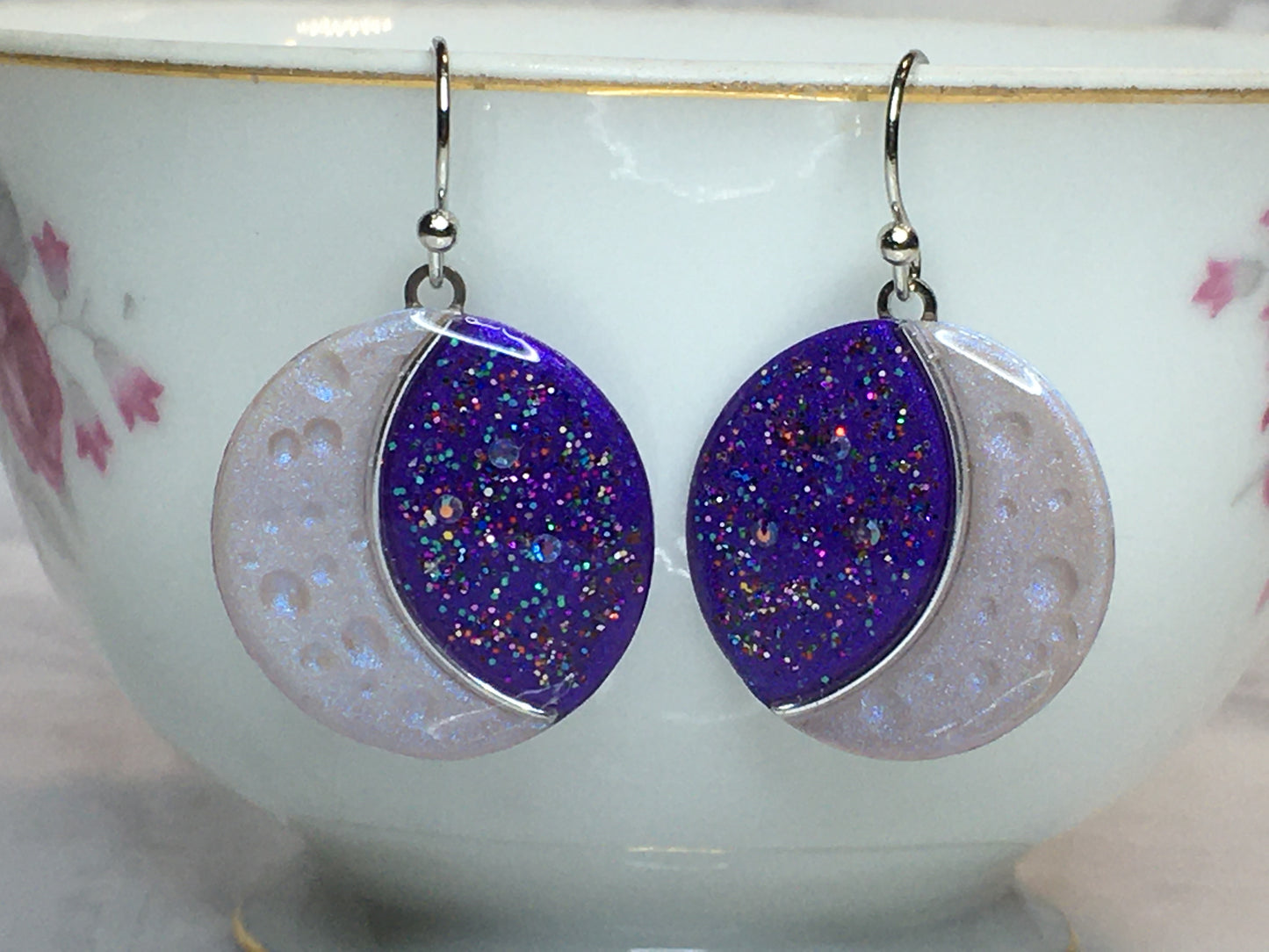 Crescent moon earrings