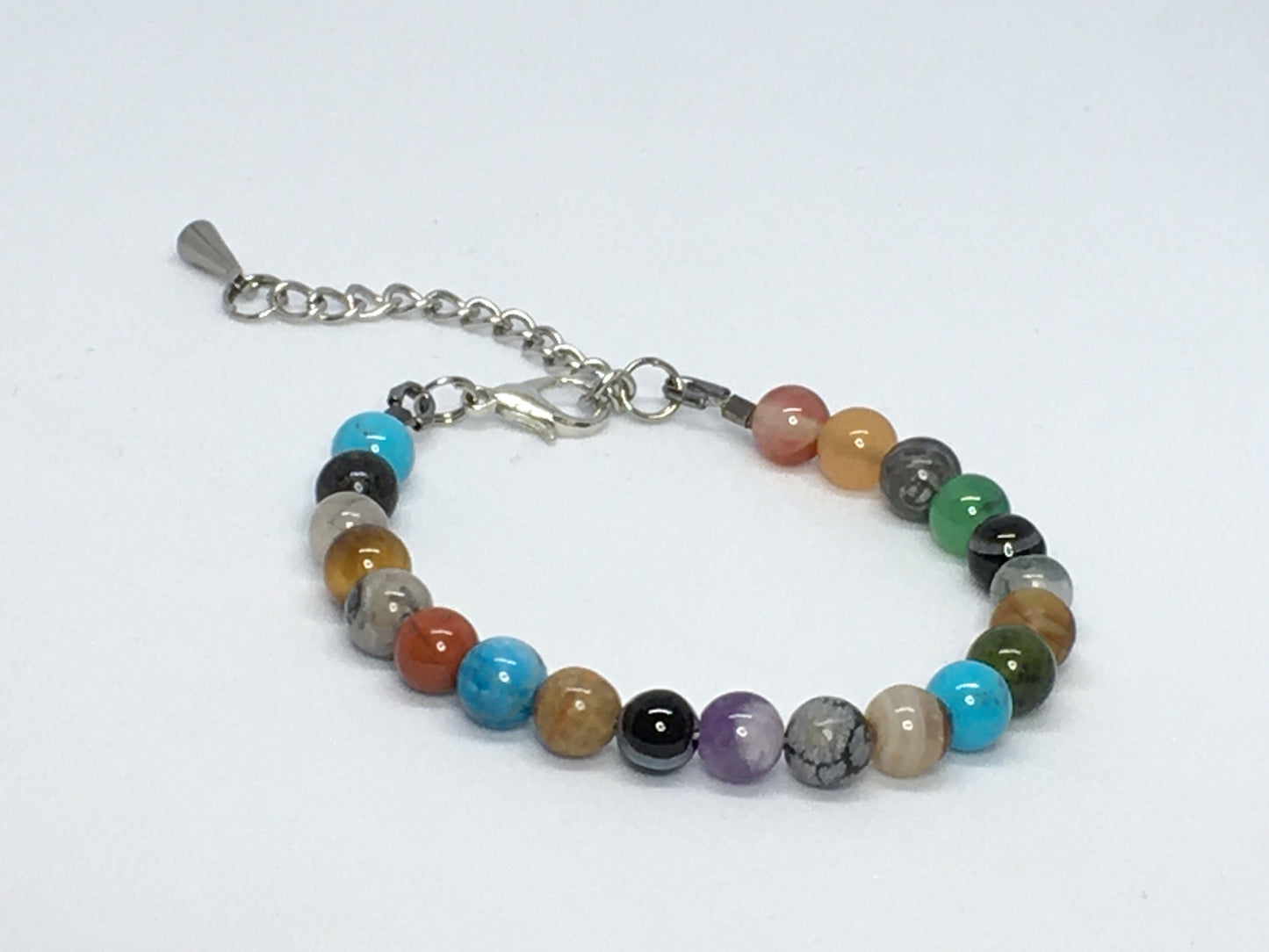 6" Gemstone Mix Women's Bracelet