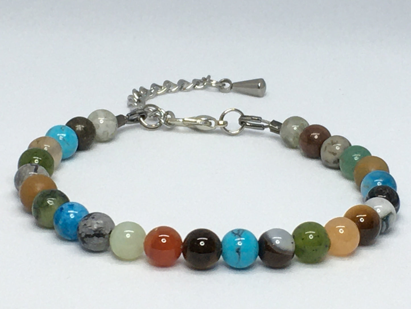 7.25" Gemstone Mix Women's Bracelet