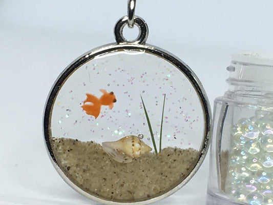 Goldfish Necklace Pendant