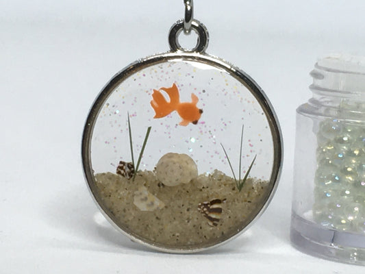 Goldfish Necklace Pendant