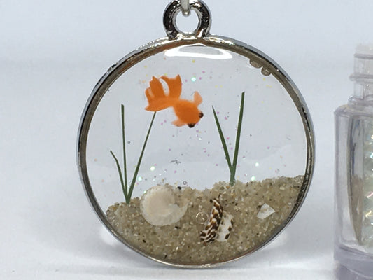 Goldfish Necklace Pendant