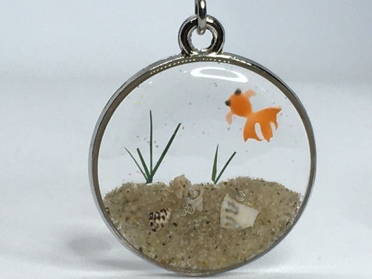 Goldfish Necklace Pendant