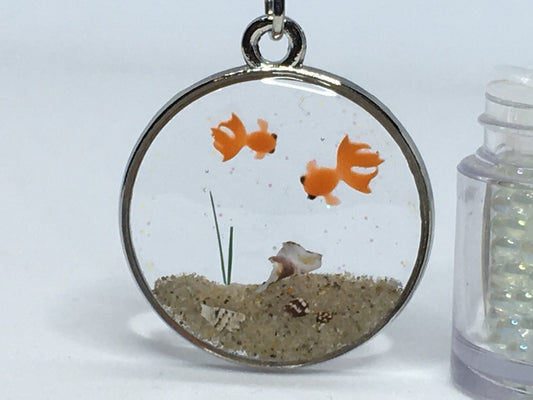 Goldfish Necklace Pendant