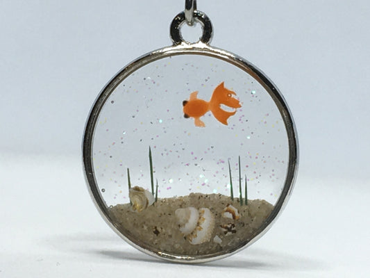 Goldfish Necklace Pendant