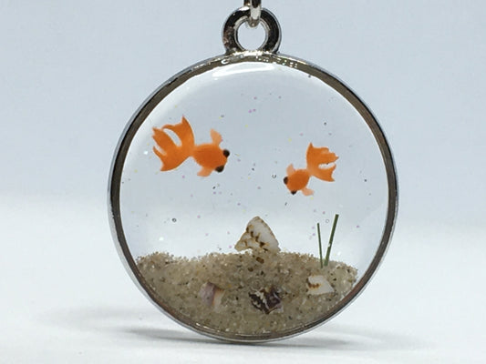 Goldfish Necklace Pendant