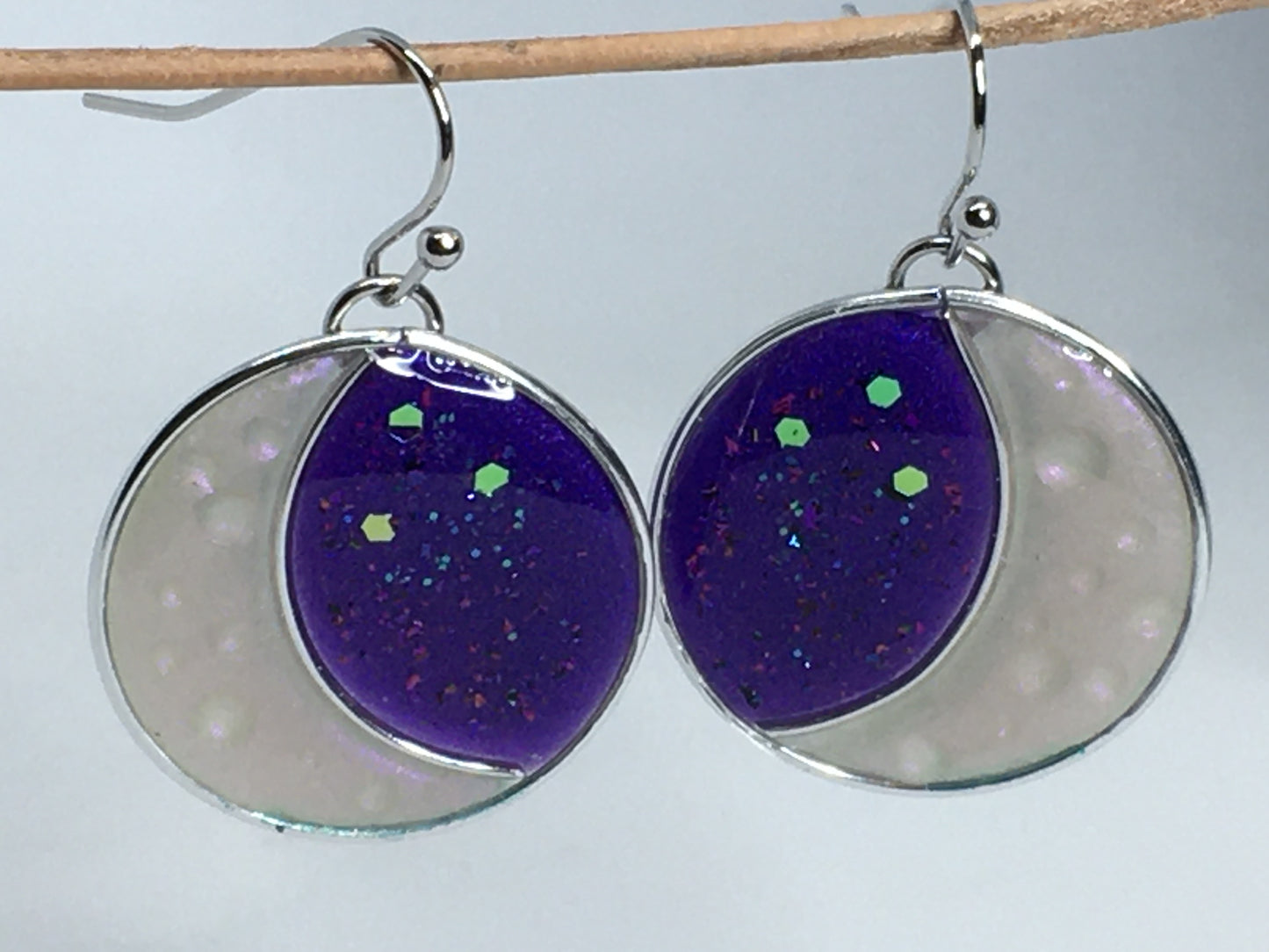 Crescent moon earrings