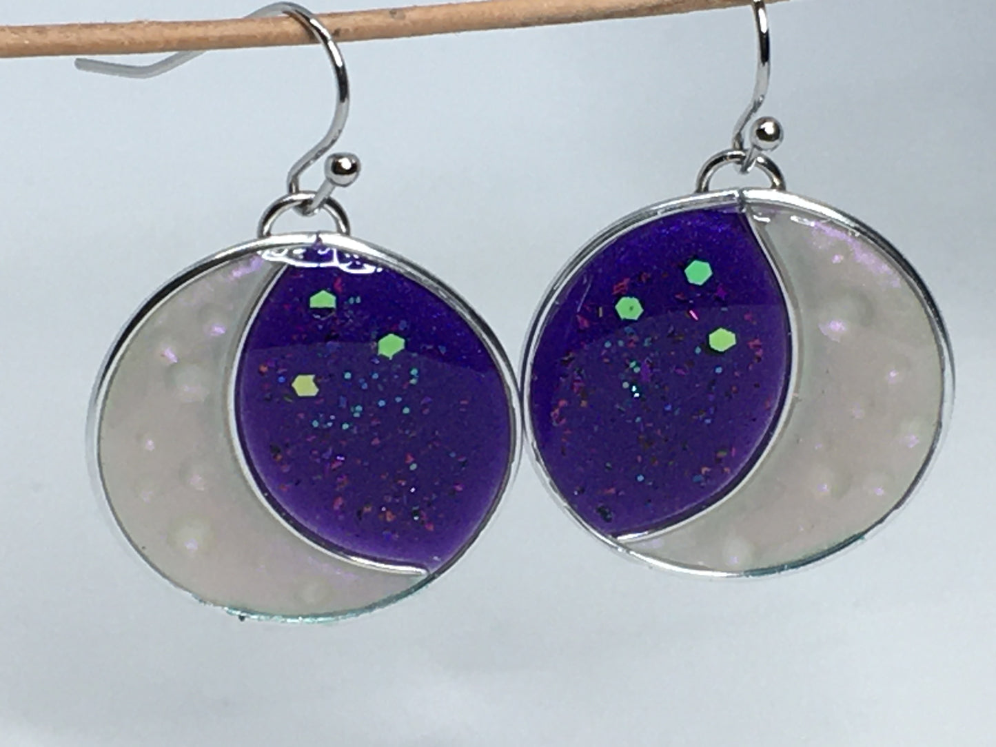 Crescent moon earrings