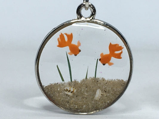 Goldfish Necklace Pendant