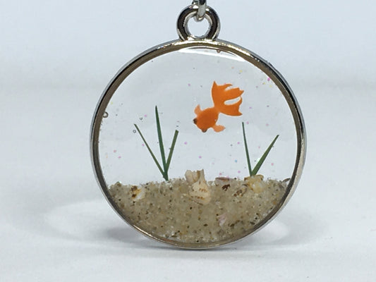 Goldfish Necklace Pendant