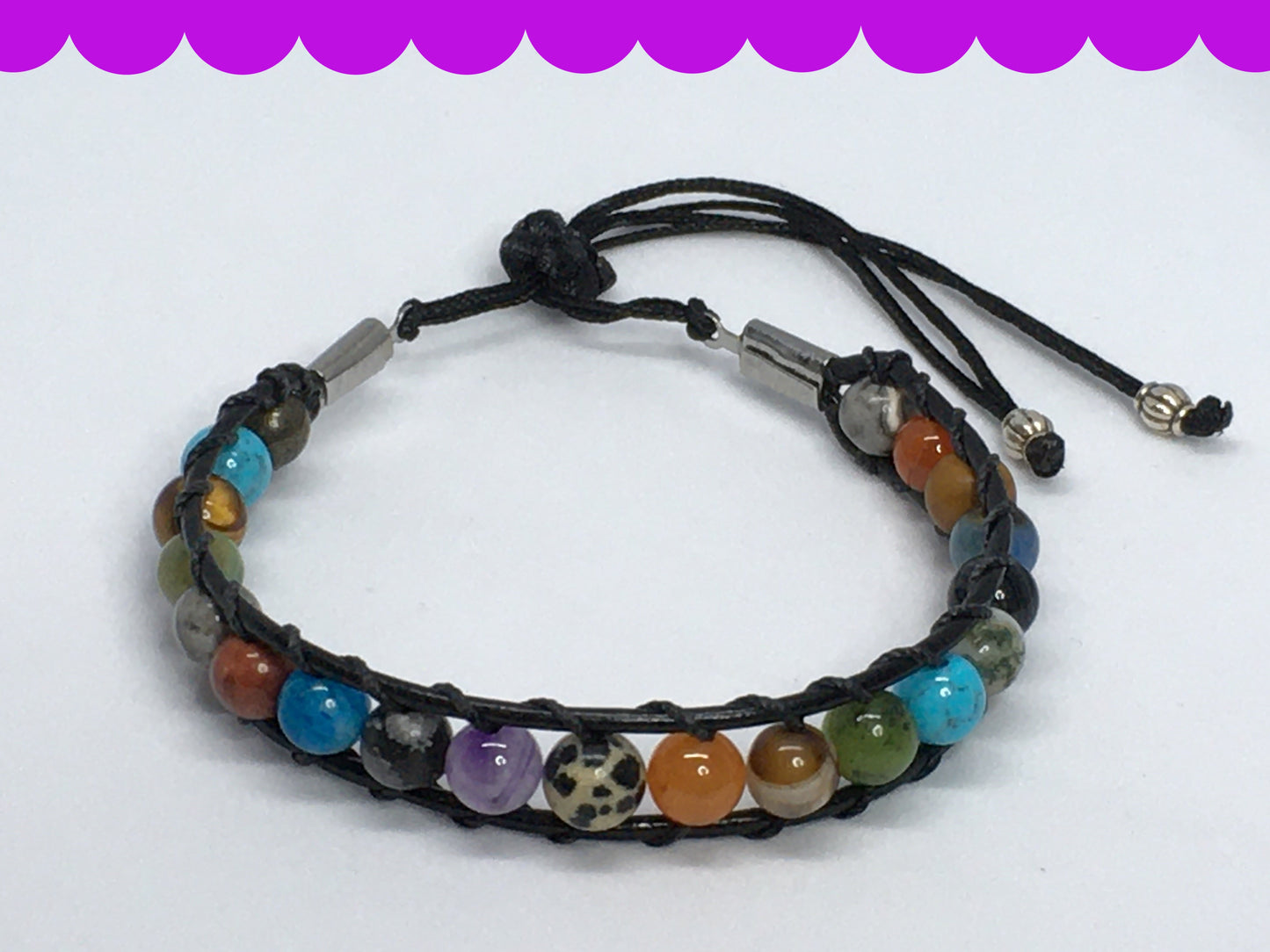 6.25" Gemstone Mix Bracelet