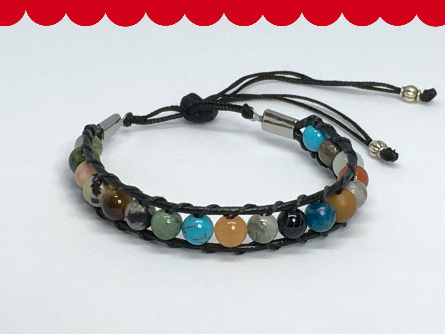 5.75" Gemstone Mix Bracelet