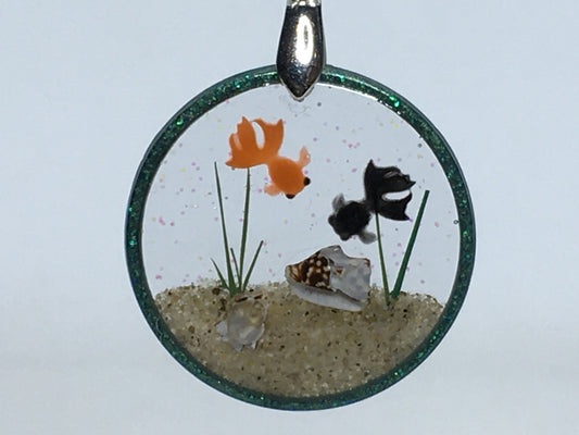 Goldfish Necklace Pendant