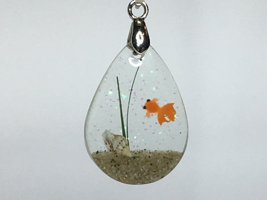 Goldfish Necklace Pendant