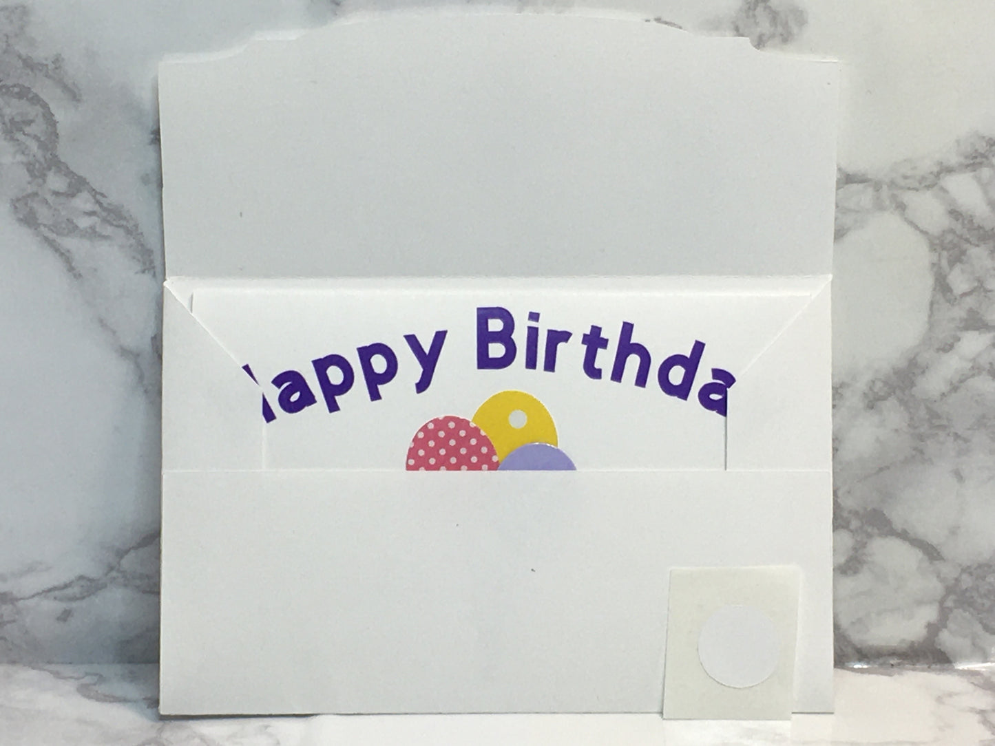 Gift Card Holder for birthday