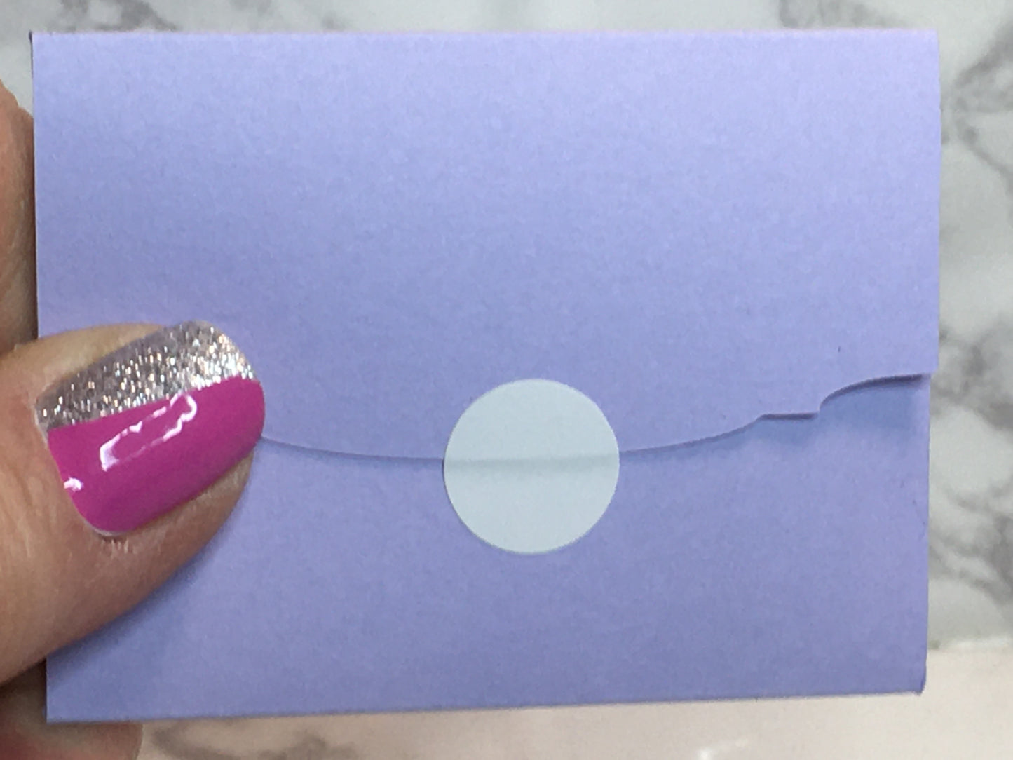 Mini Birthday Card with cupcake