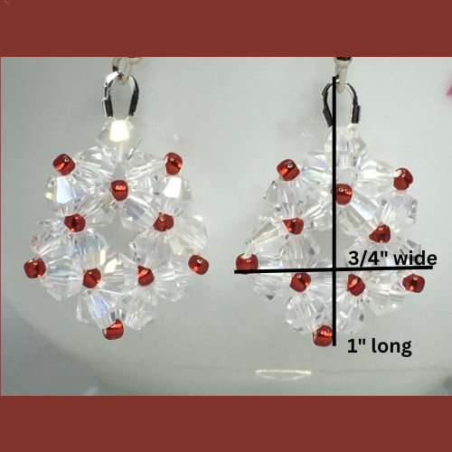 Christmas Snowflake Earrings