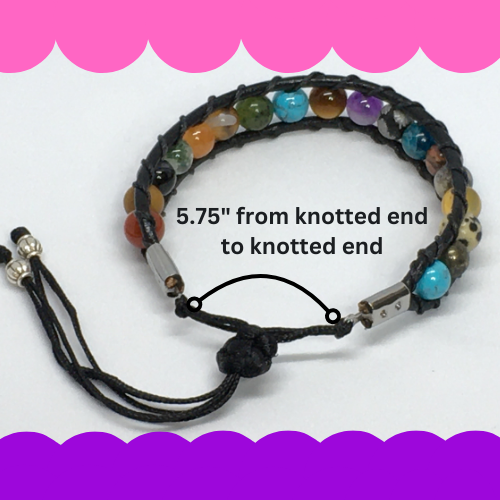 5.75" to 6.25" Gemstone Mix Bracelet