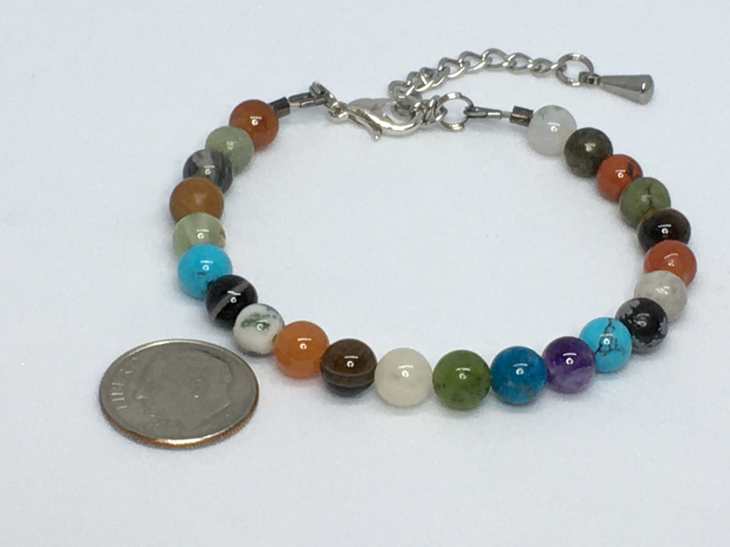 6.5" Gemstone Mix Women's Bracelet