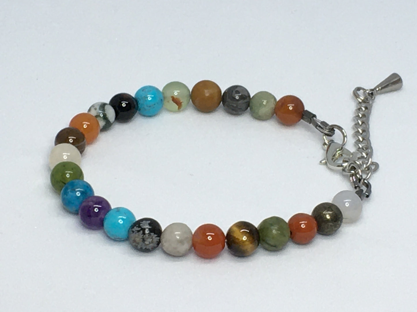 6.5" Gemstone Mix Women's Bracelet