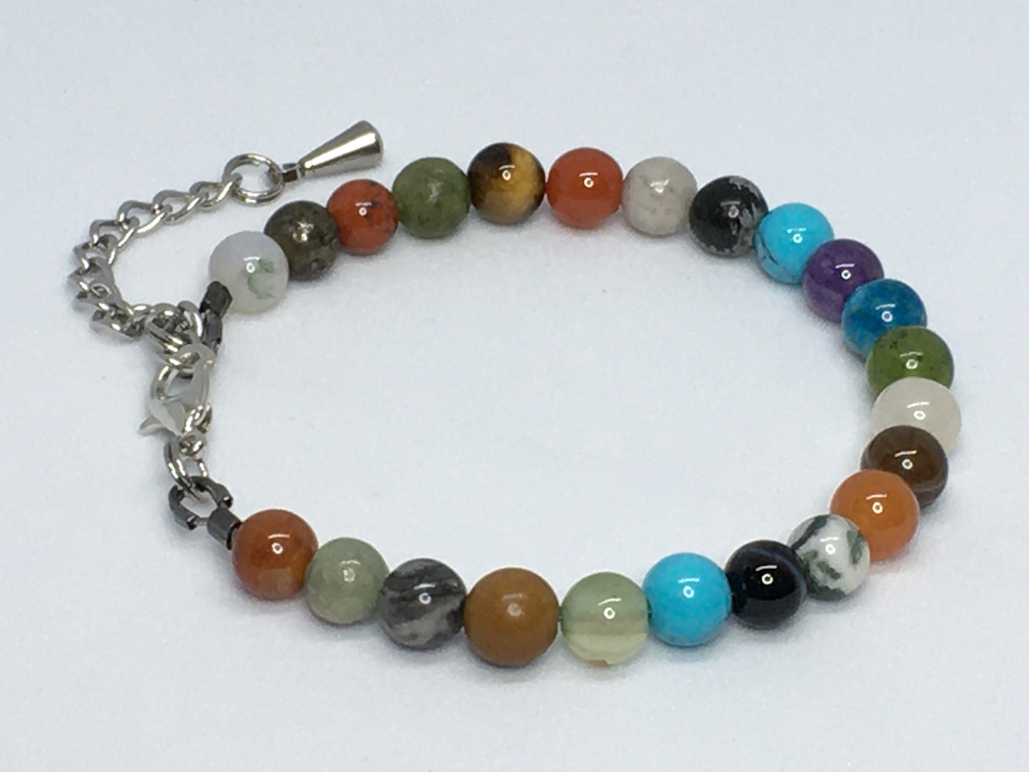 6.5" Gemstone Mix Women's Bracelet