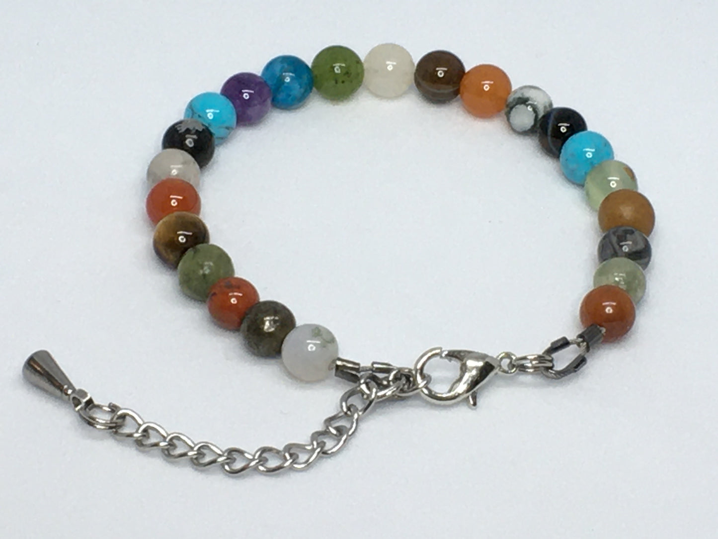 6.5" Gemstone Mix Women's Bracelet