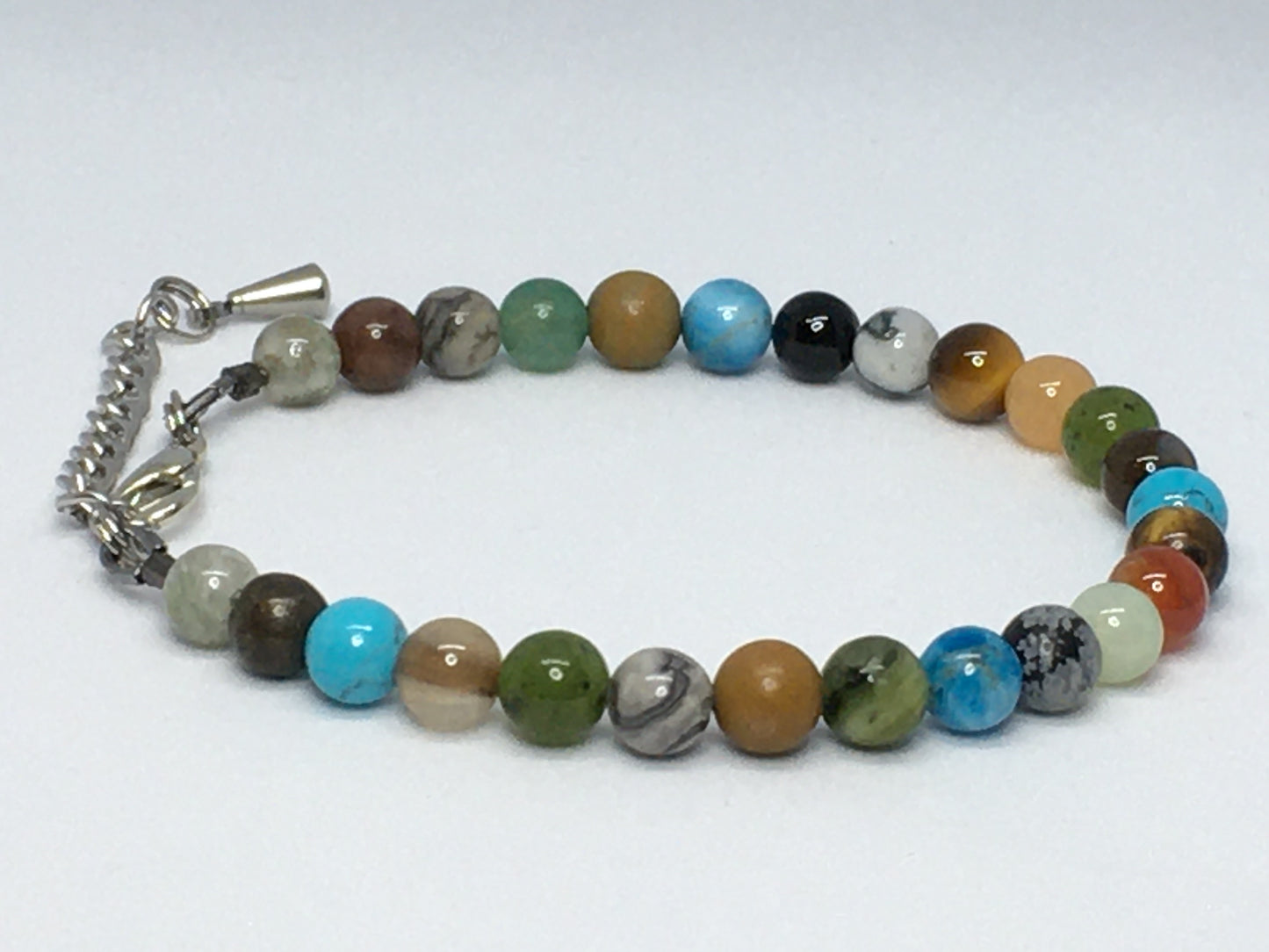 7.25" Gemstone Mix Women's Bracelet