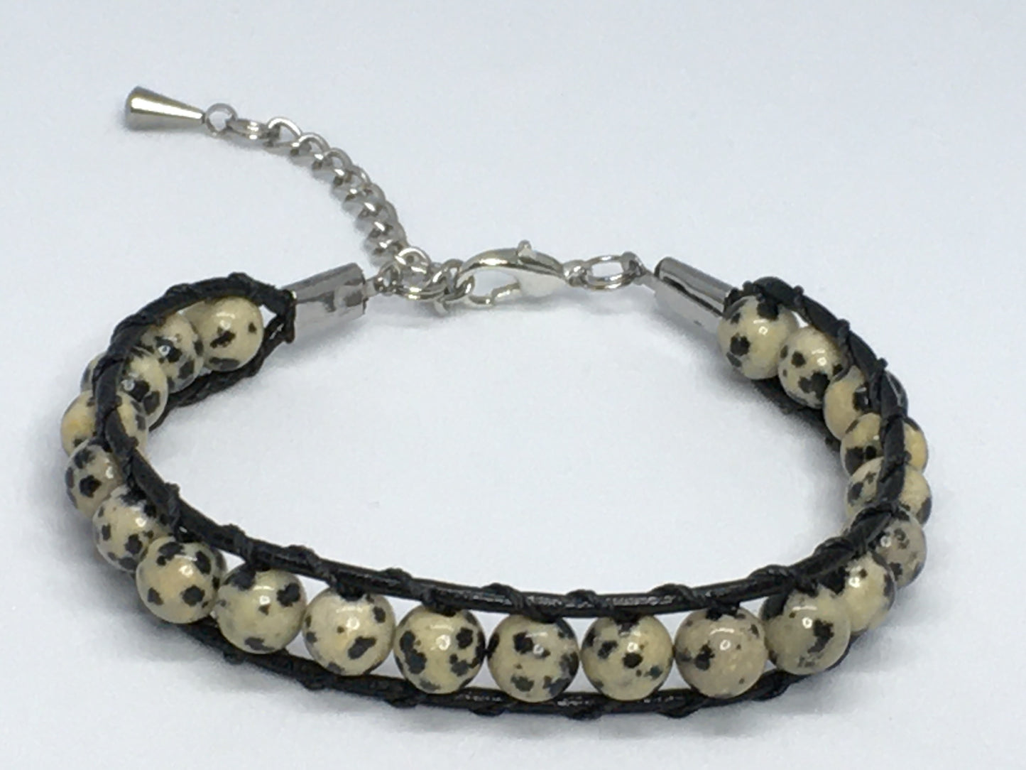 7" Dalmation Stone Women's Bracelet