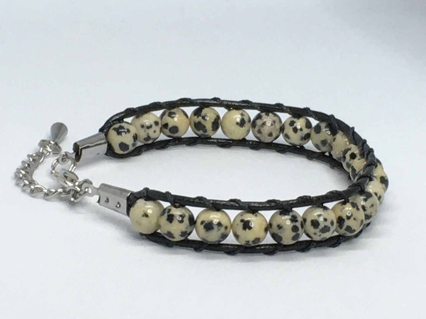 7" Dalmation Stone Women's Bracelet