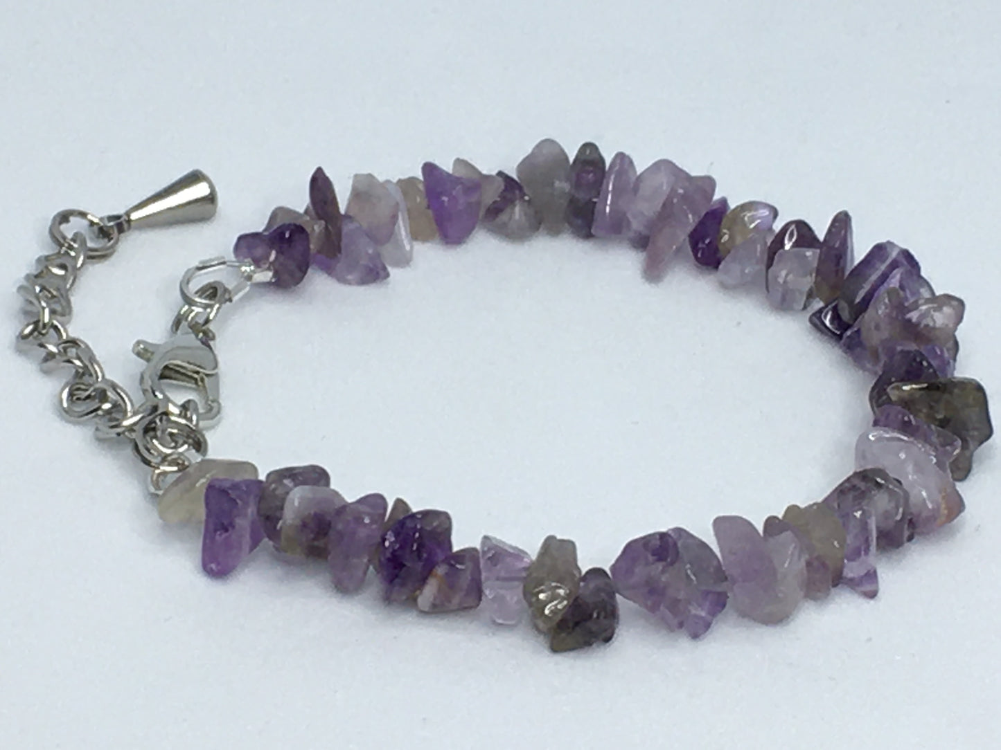 6" Amethyst Chip Women's Bracelet