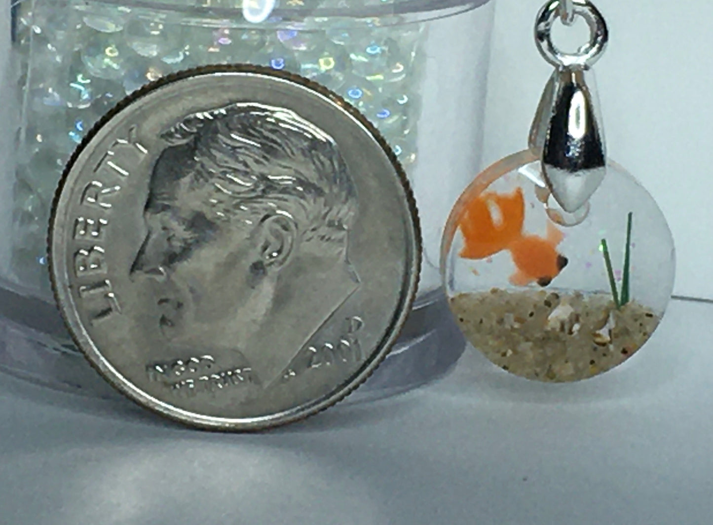 Goldfish Earrings 7/16"