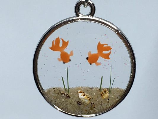 Goldfish Necklace Pendant