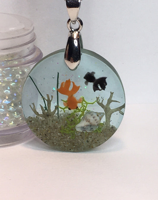 Goldfish Necklace Pendant